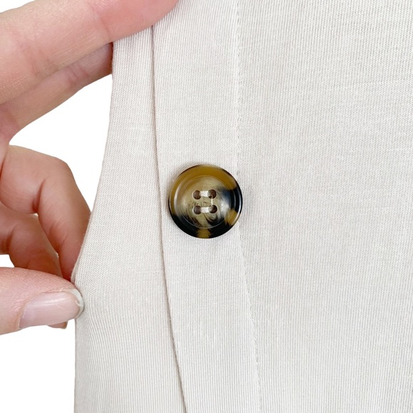 Soft Surroundings Beige Stretchy Tunic - Picture 4 of 8